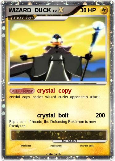 Pokemon WIZARD  DUCK