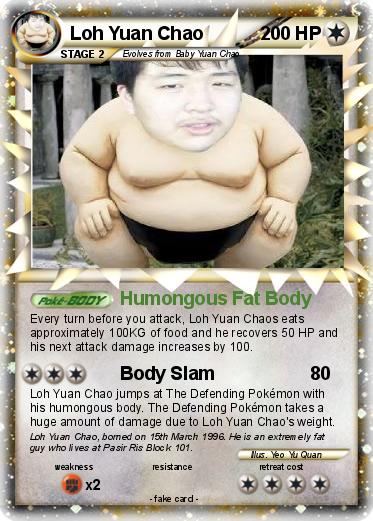 Pokemon Loh Yuan Chao