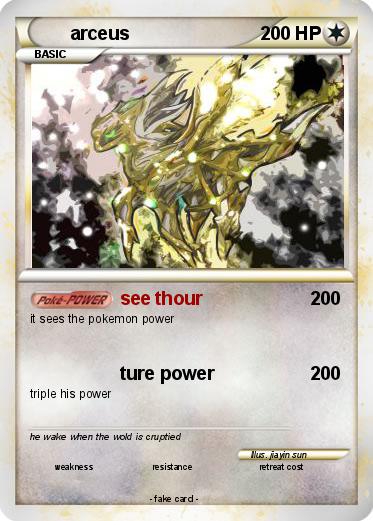 Pokemon arceus