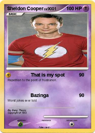 Pokemon Sheldon Cooper