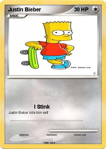 Pokemon Justin Bieber