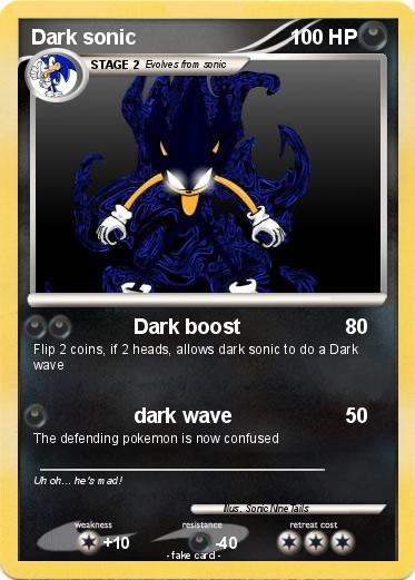 Pokemon Dark sonic