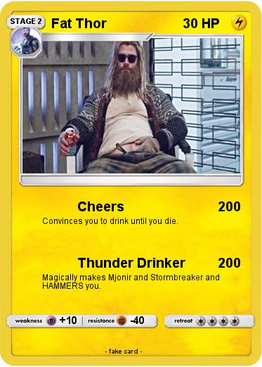 Pokemon Fat Thor
