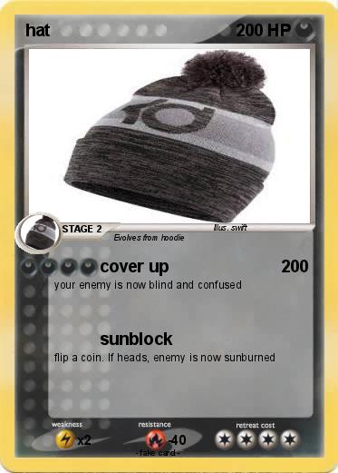 Pokemon hat