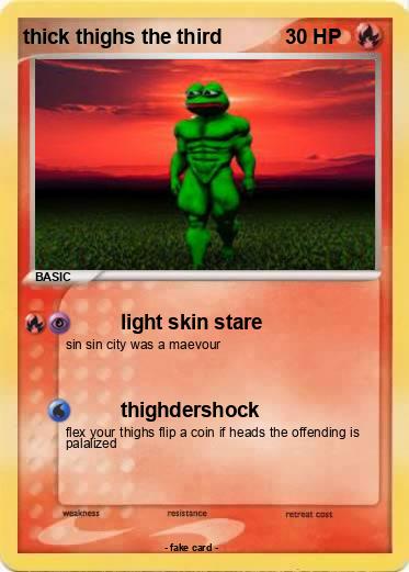 Pokemon thick thighs the third