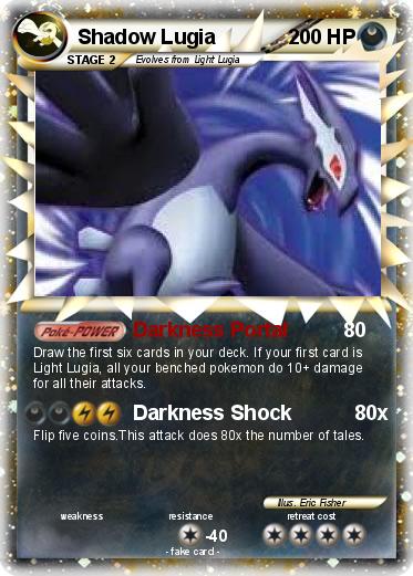 Pokemon Shadow Lugia