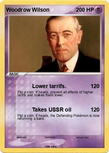Pokemon Woodrow Wilson