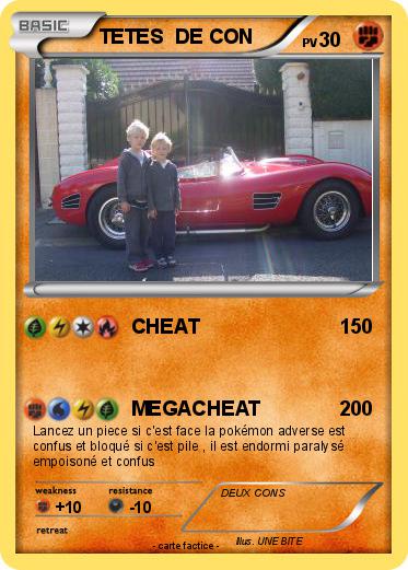 Pokemon TETES  DE CON
