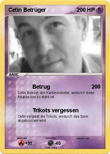 Pokemon Cetin Betrüger