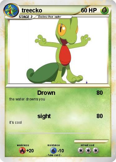 Pokemon treecko
