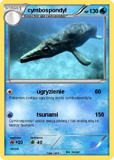 Pokemon cymbospondyl