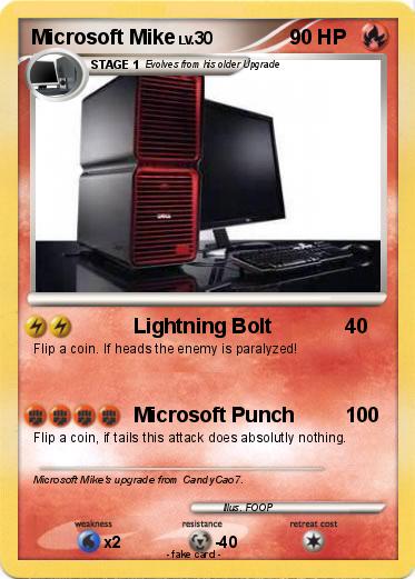 Pokemon Microsoft Mike