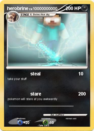 Pokemon herobrine