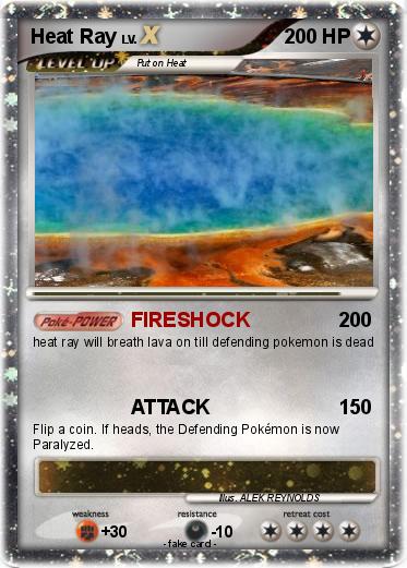 Pokemon Heat Ray