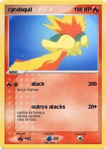 Pokemon cyndaquil