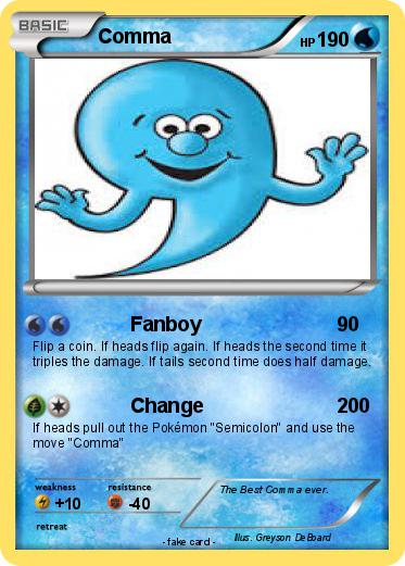 Pokemon Comma