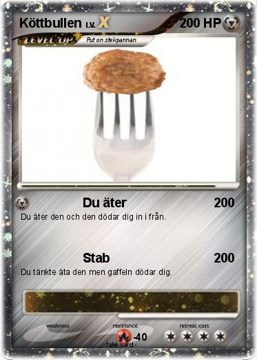 Pokemon Köttbullen