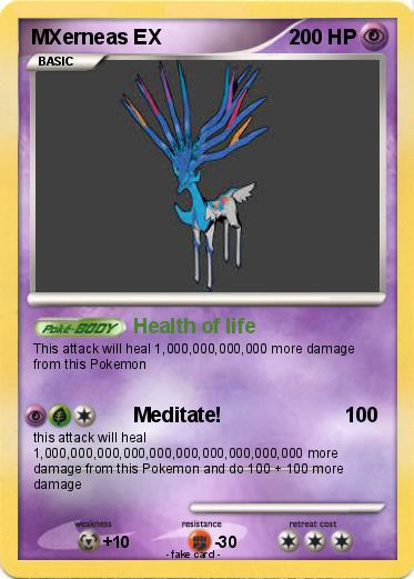 Pokemon MXerneas EX