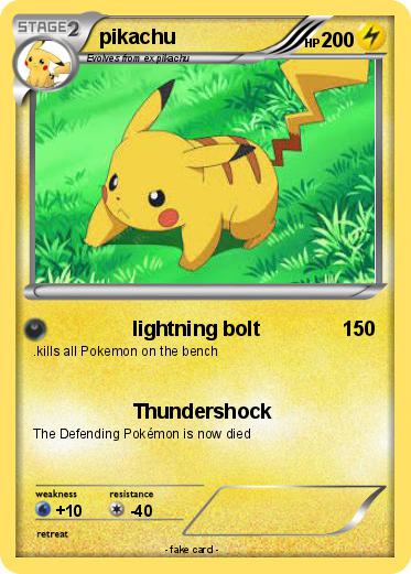 Pokemon pikachu