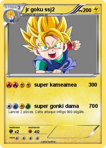 Pokemon jr goku ssj2