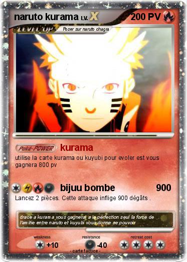 Pokemon naruto kurama