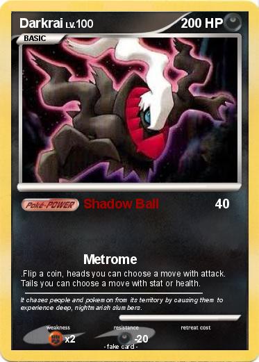 Pokemon Darkrai