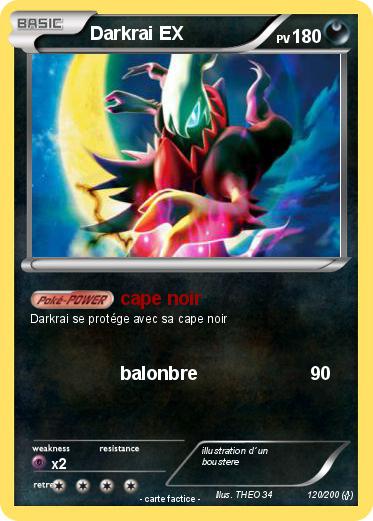 Pokemon Darkrai EX