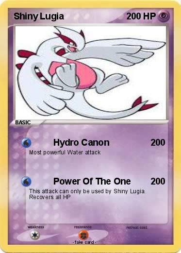 Pokemon Shiny Lugia