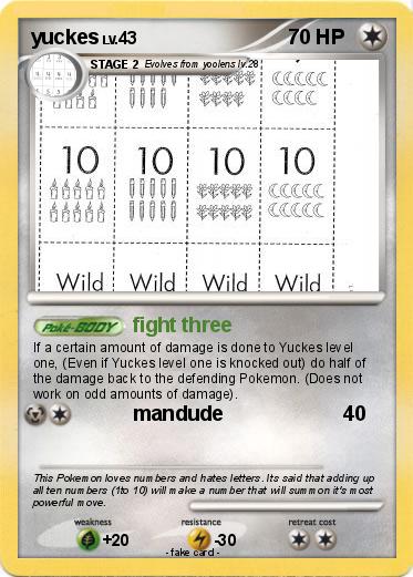Pokemon yuckes