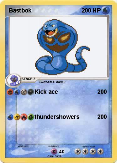 Pokemon Bastbok