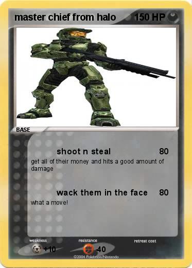 Pokemon master chief from halo