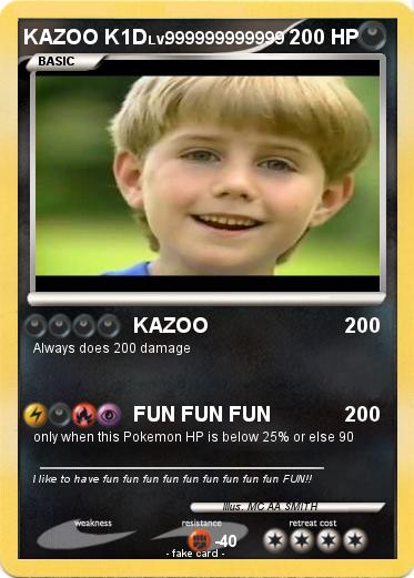 Pokemon KAZOO K1D