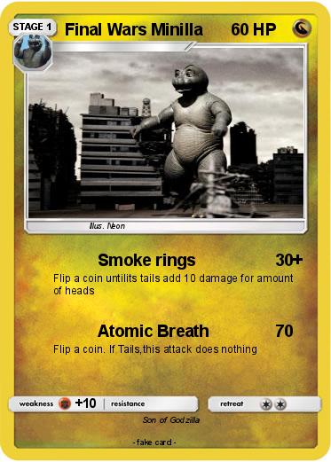 Pokemon Final Wars Minilla