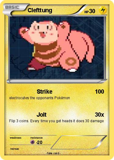 Pokemon Clefttung