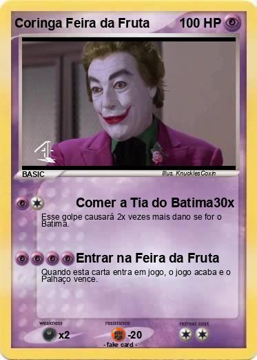 Pokemon Coringa Feira da Fruta