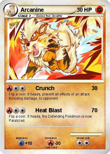 Pokemon Arcanine
