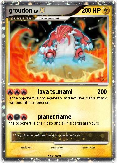 Pokemon groudon
