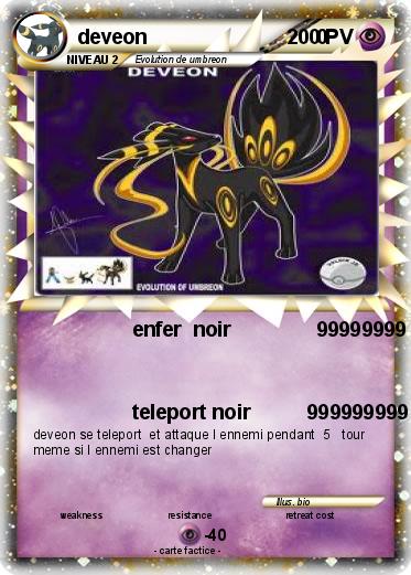 Pokemon deveon                              0