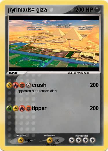 Pokemon pyrimads= giza