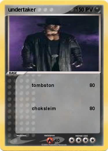 Pokemon undertaker