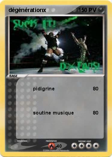 Pokemon dégénérationx