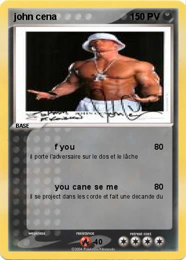 Pokemon john cena 
