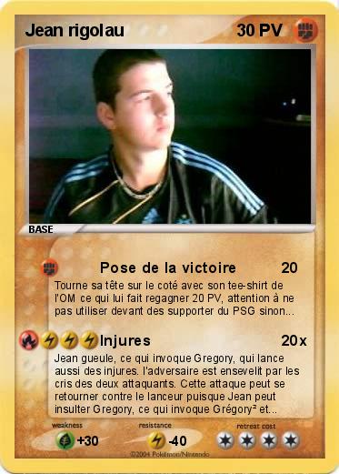 Pokemon Jean rigolau