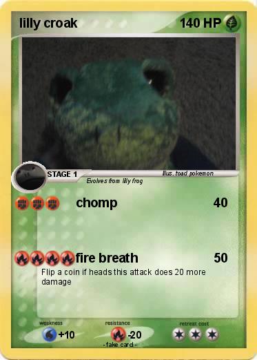 Pokemon lilly croak