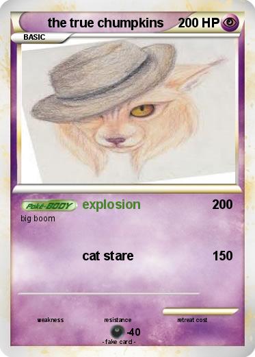 Pokemon the true chumpkins