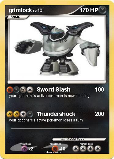 Pokemon grimlock
