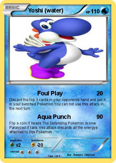 Pokemon Yoshi (water)