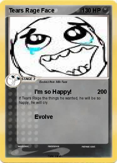 Pokemon Tears Rage Face