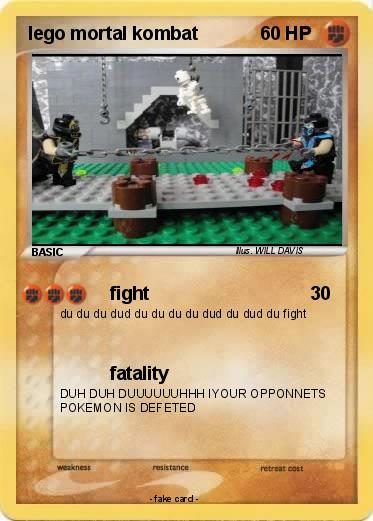 Pokemon lego mortal kombat