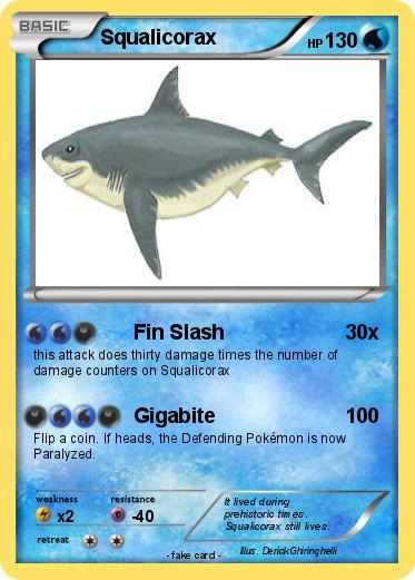 Pokemon Squalicorax